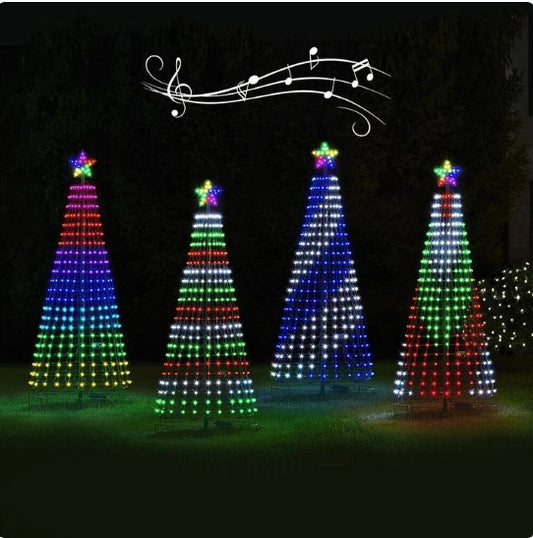 LED Animated Outdoor Christmas Tree Lights