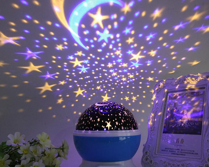 Rotating Star Light Projector