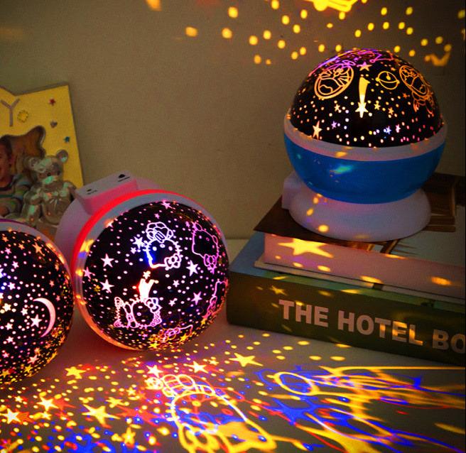 Rotating Star Light Projector