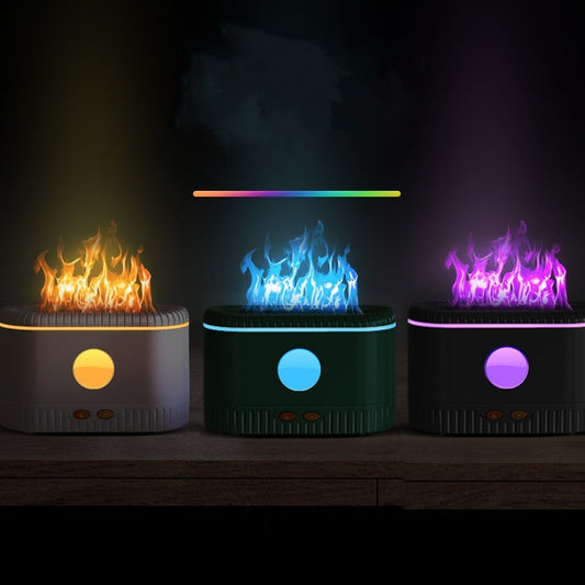 Simulated Flame Atmosphere Humidifier