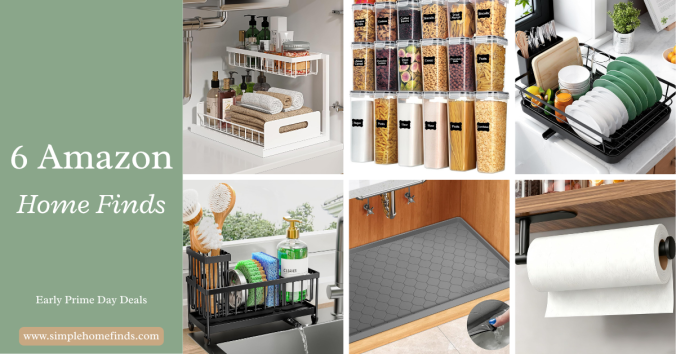6 Amazon home organization finds — early Prime Day deals